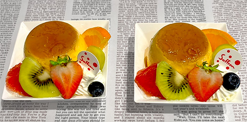 プリンアラモード