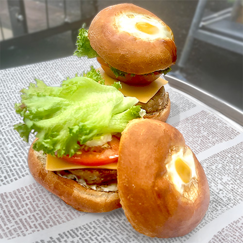 月見バーガー