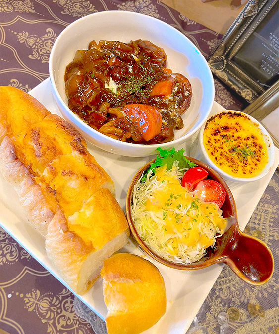 冬のごちそうビーフシチュープレート