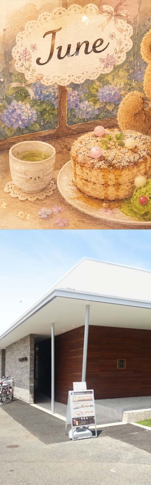 お店とカフェ商品