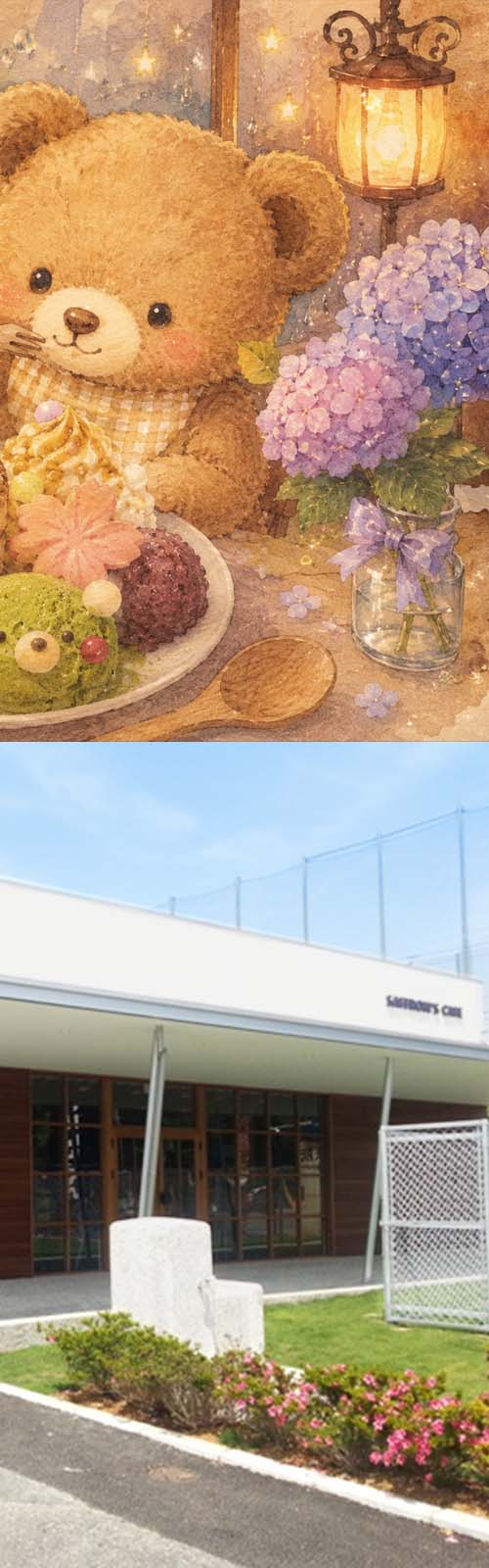 お店とカフェ商品