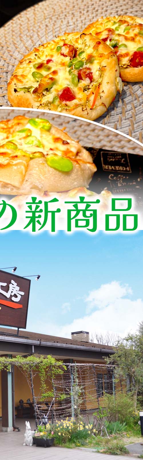 お店とパン