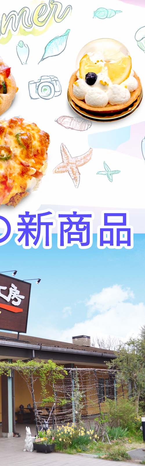 お店とパン