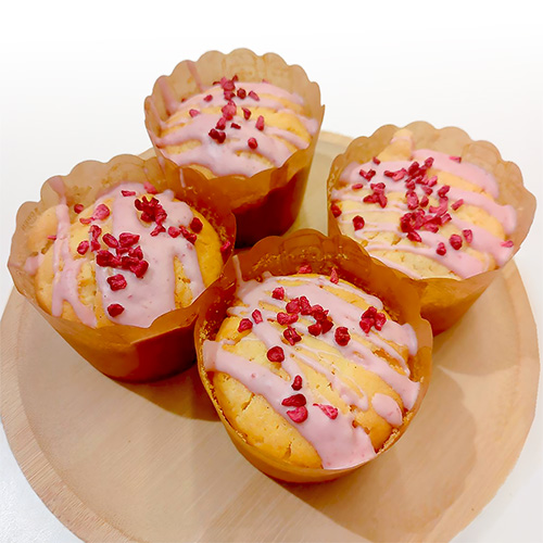 いちごマフィン