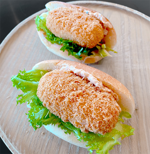 カニクリームコロッケドッグ
