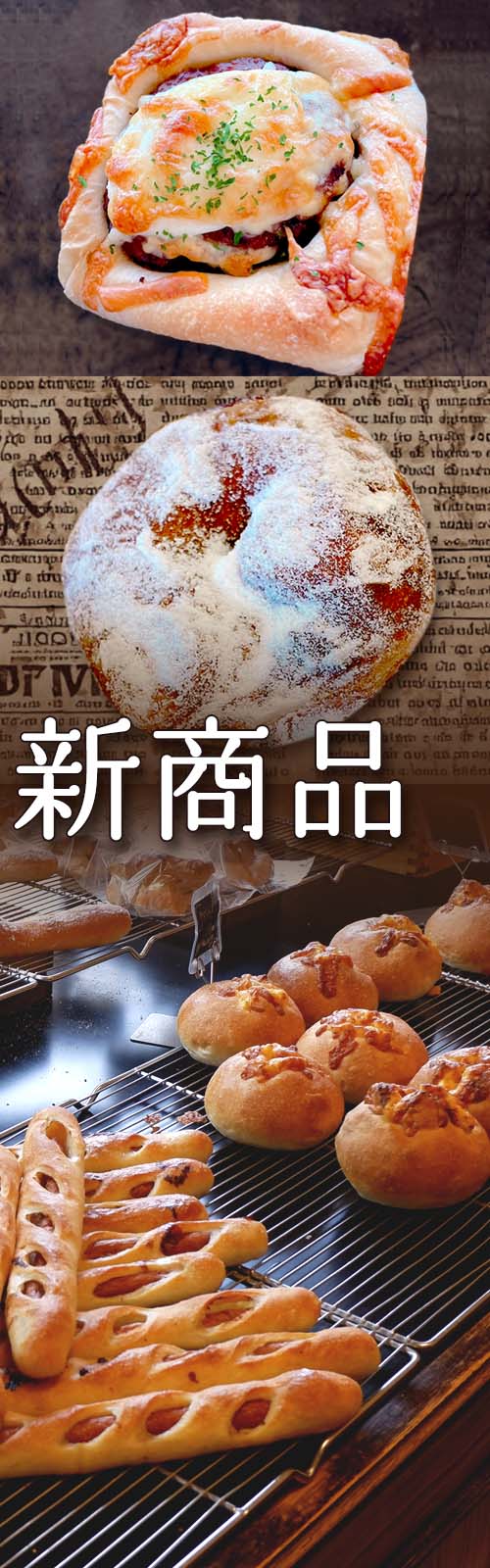お店とパン