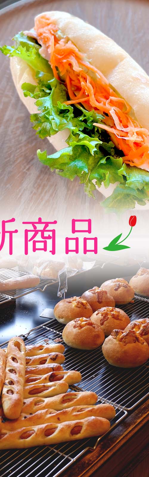 お店とパン