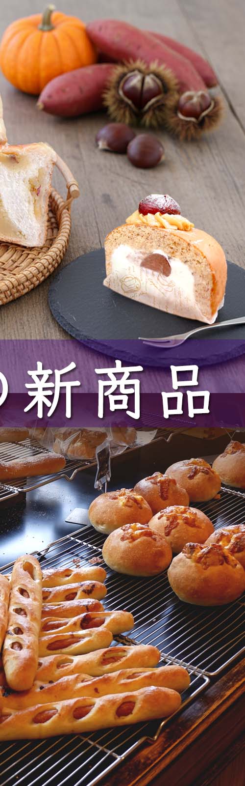 お店とパン