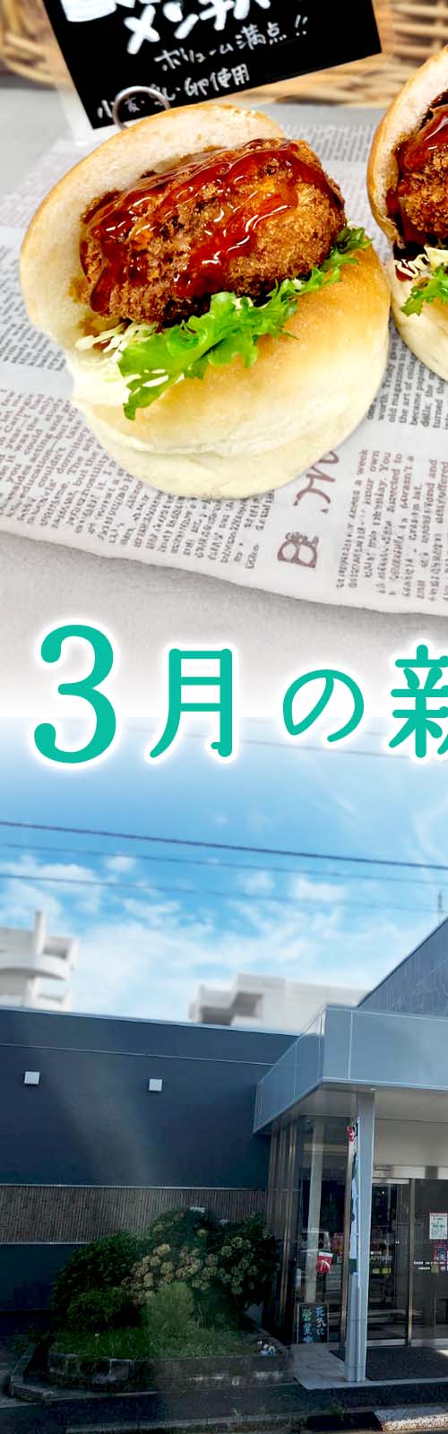 お店とパン